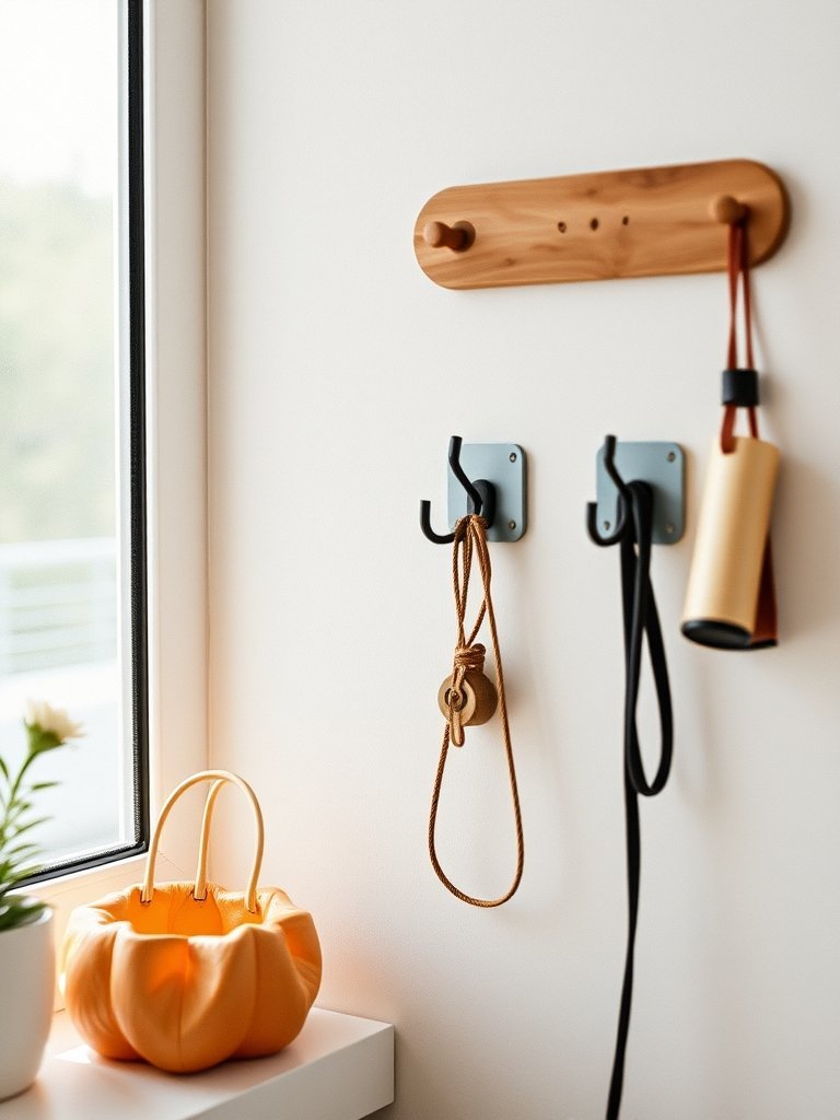 Wall Hooks Are Handy