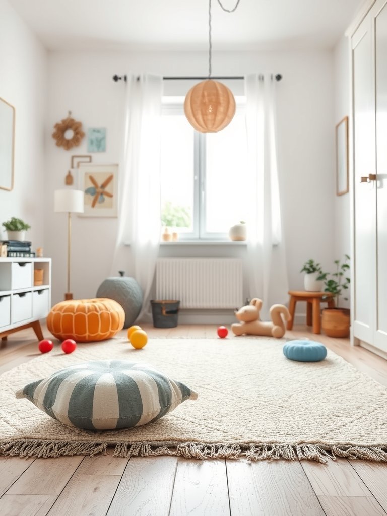 Add a Rug for Floor Play