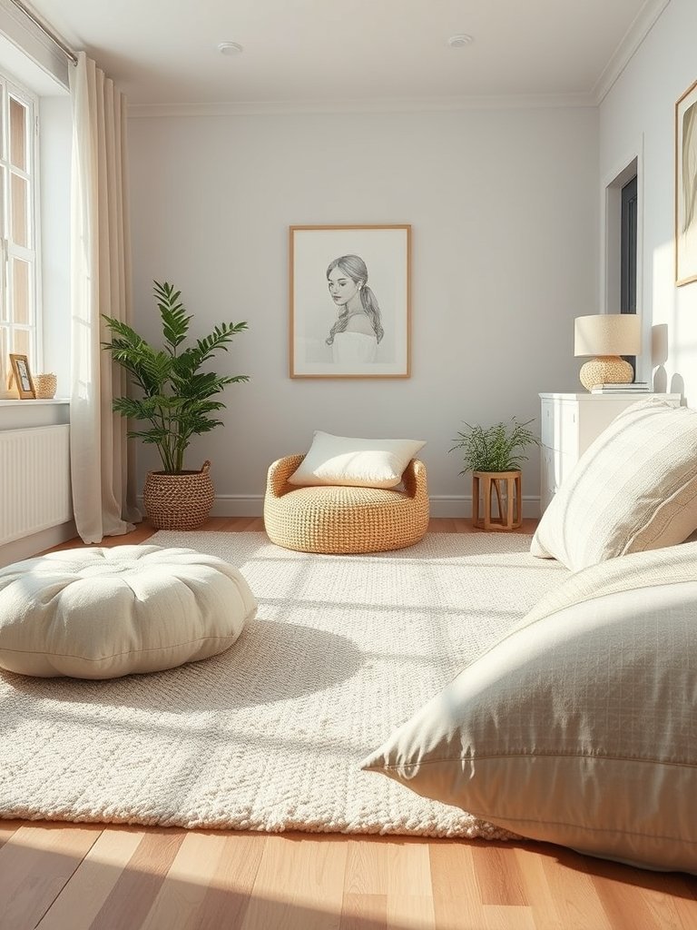Add a Soft Area Rug