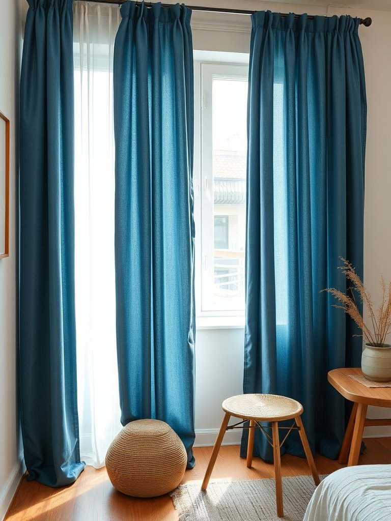 Add Floor Length Curtains