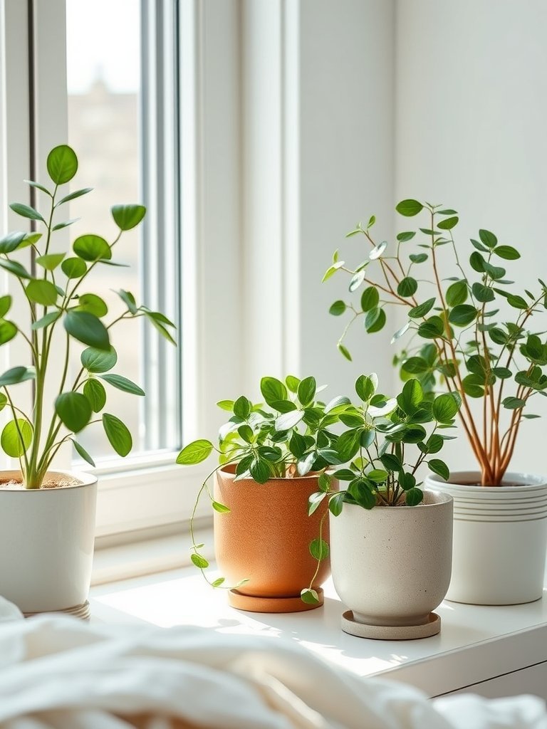 Add Fresh Green Plants