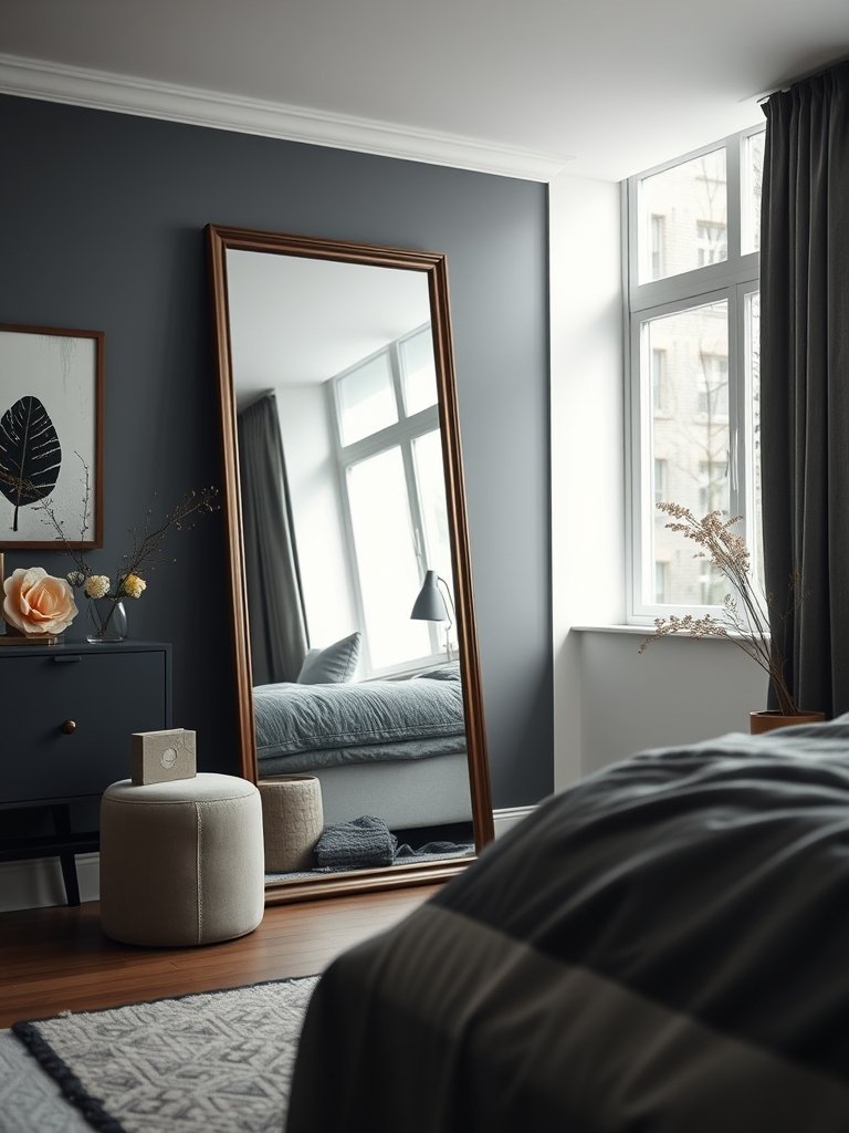 Add Large Floor Mirrors