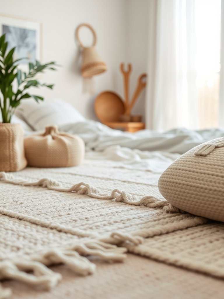 Add Layers of Soft Cotton Rugs