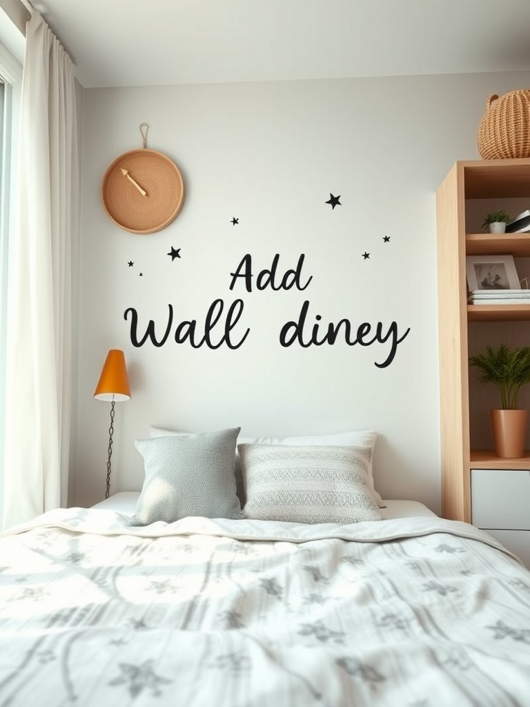 Add Personalized Wall Decals