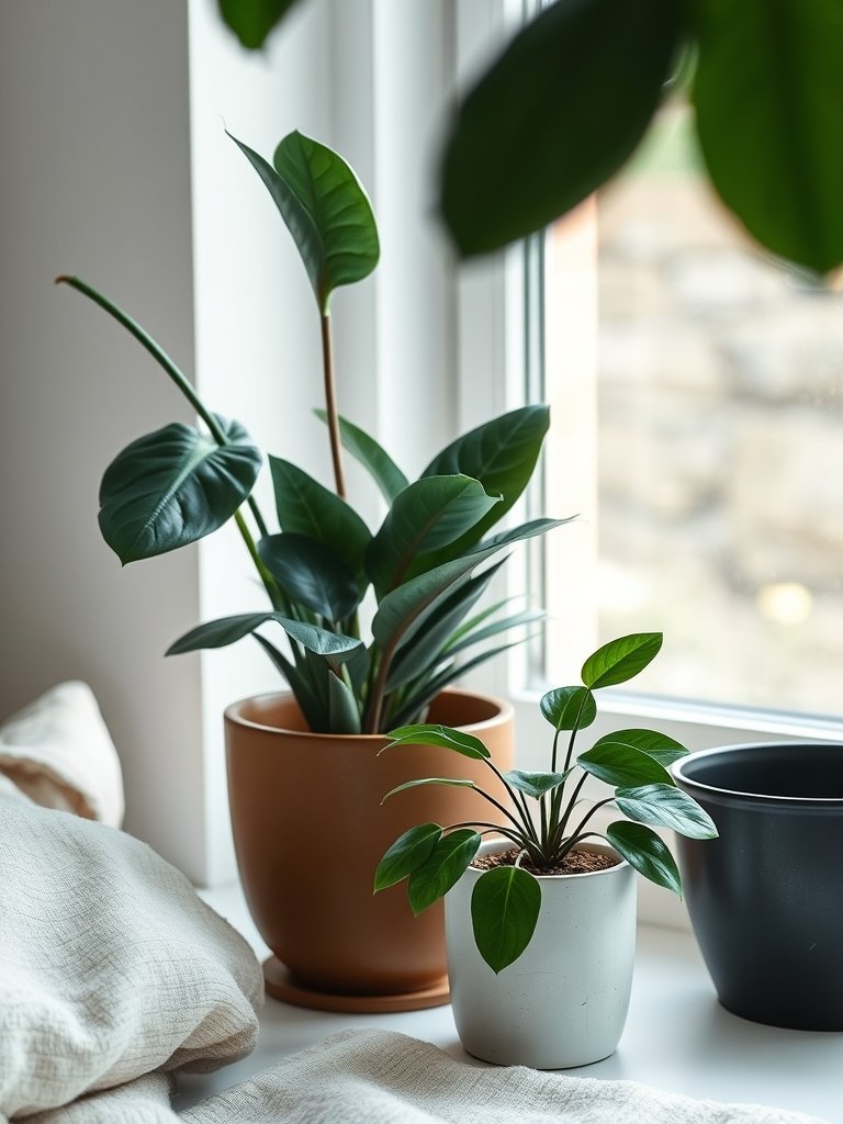 Add Plants With Deep Green Leaves