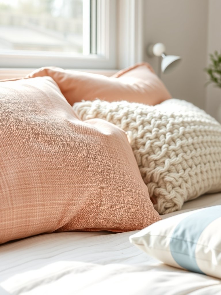Add Plush Decorative Pillows