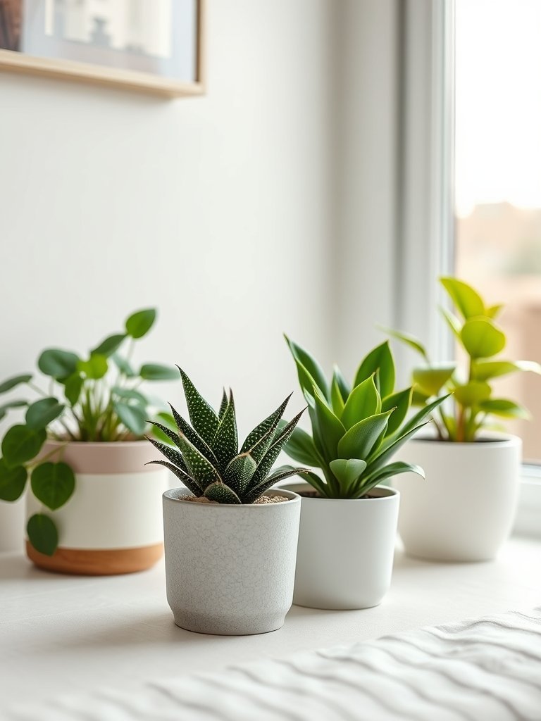 Add Potted Indoor Plants