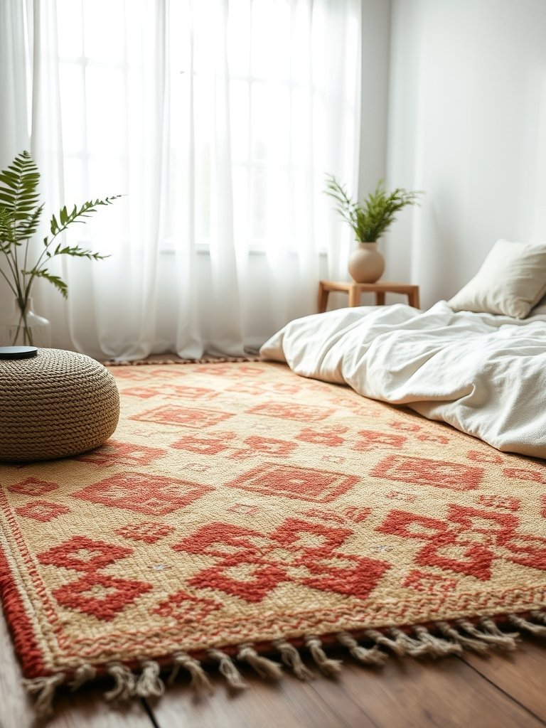 Add Rugs with Light Patterns