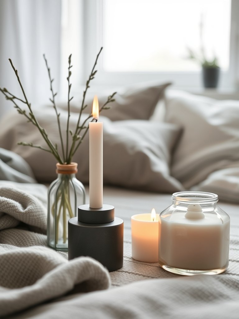 Add Scented Candles or Diffusers