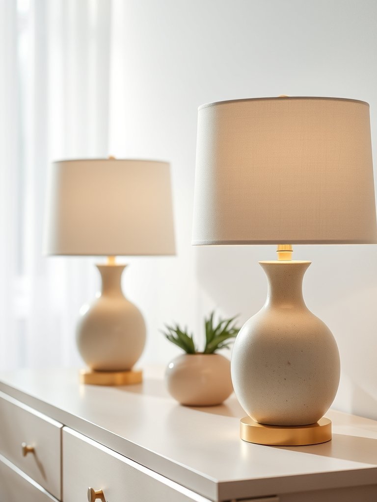 Add Two Matching Lamps for Balance