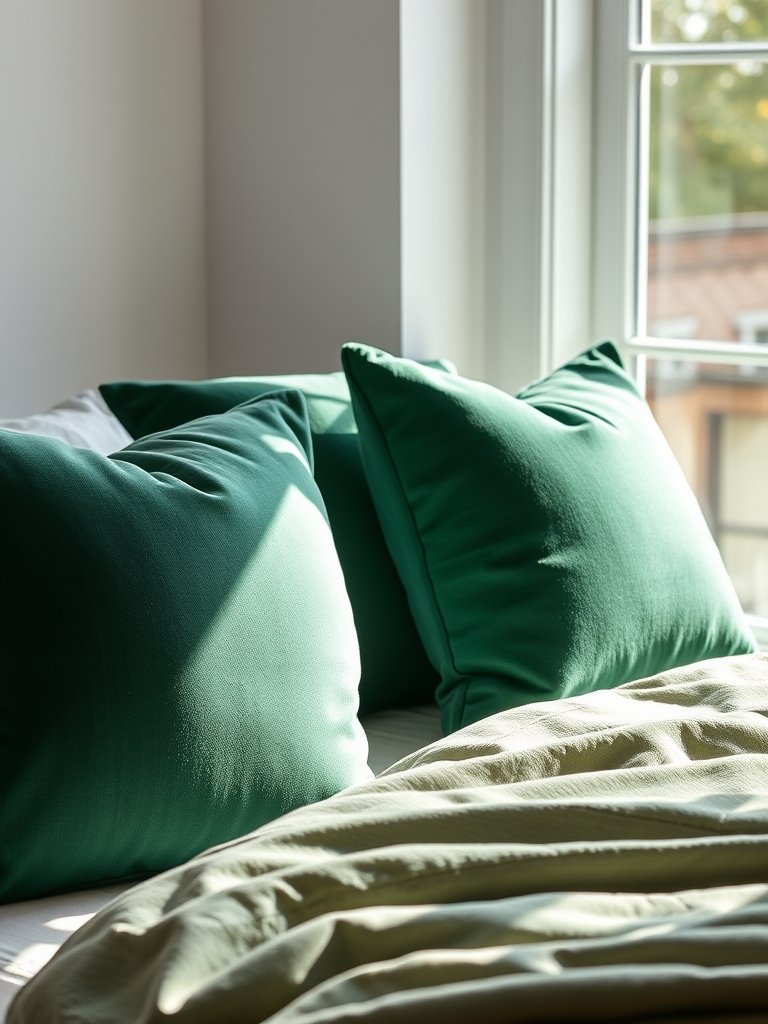 Add Velvet Throw Pillows