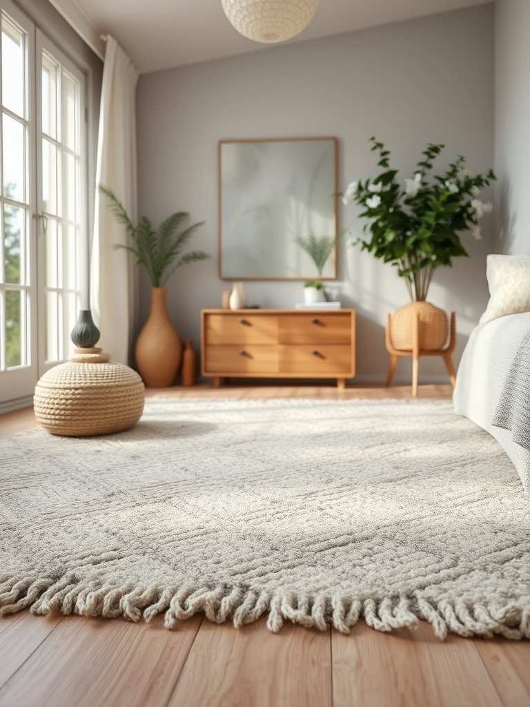 Area Rugs with Texture
