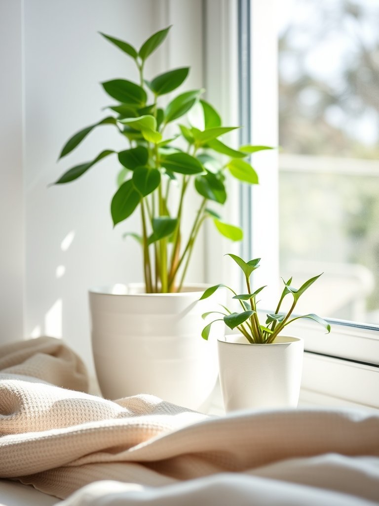 Bring in Green Potted Plants