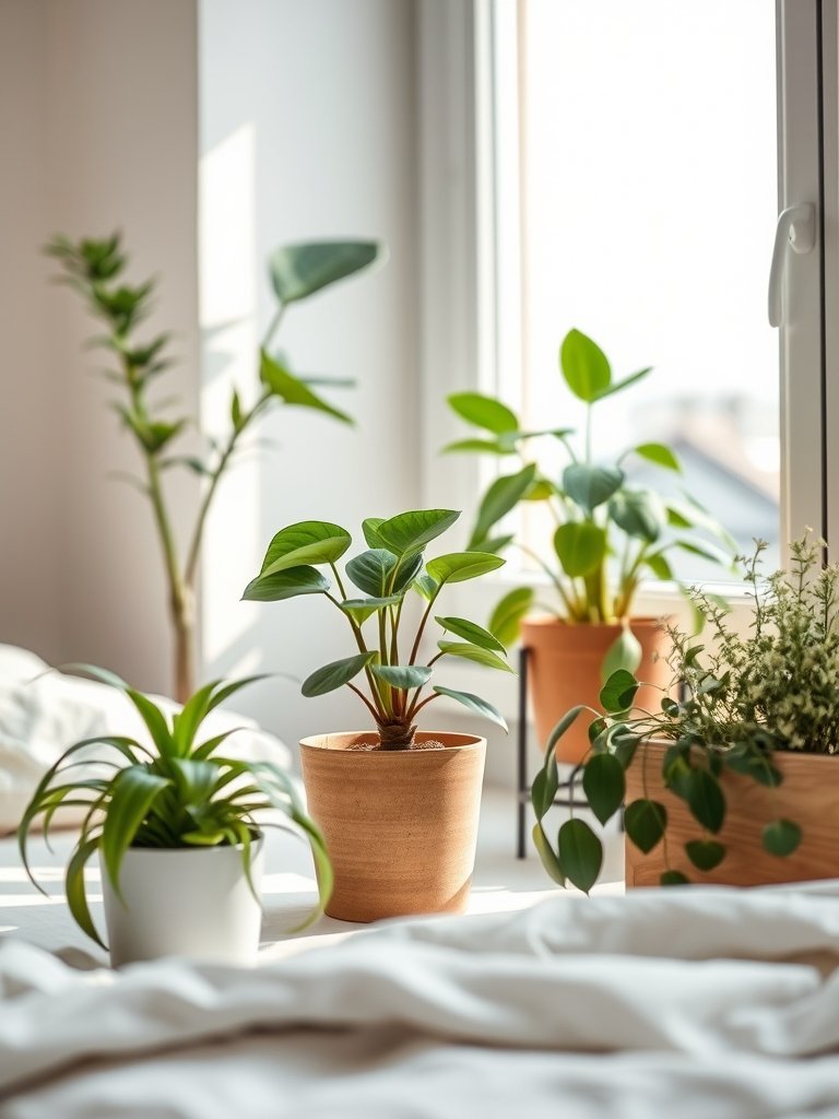 Bring In Real House Plants