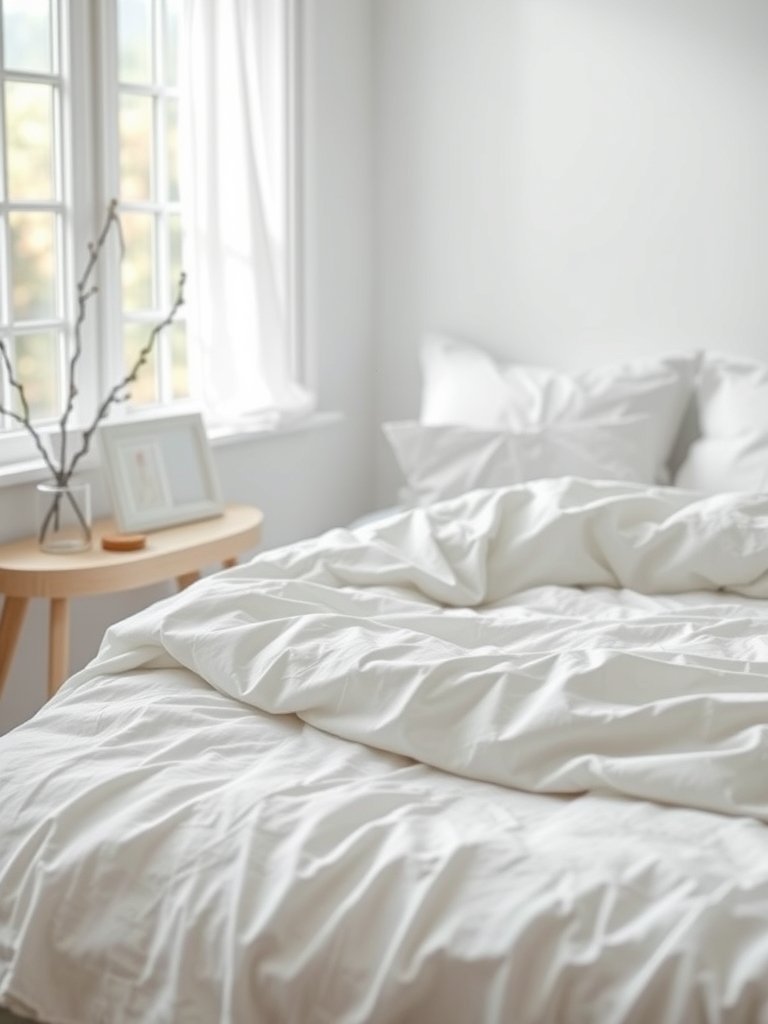Choose Crisp White Bedding