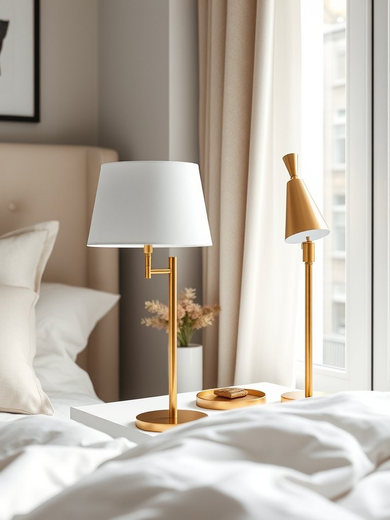 Choose Gold Bedside Lamps