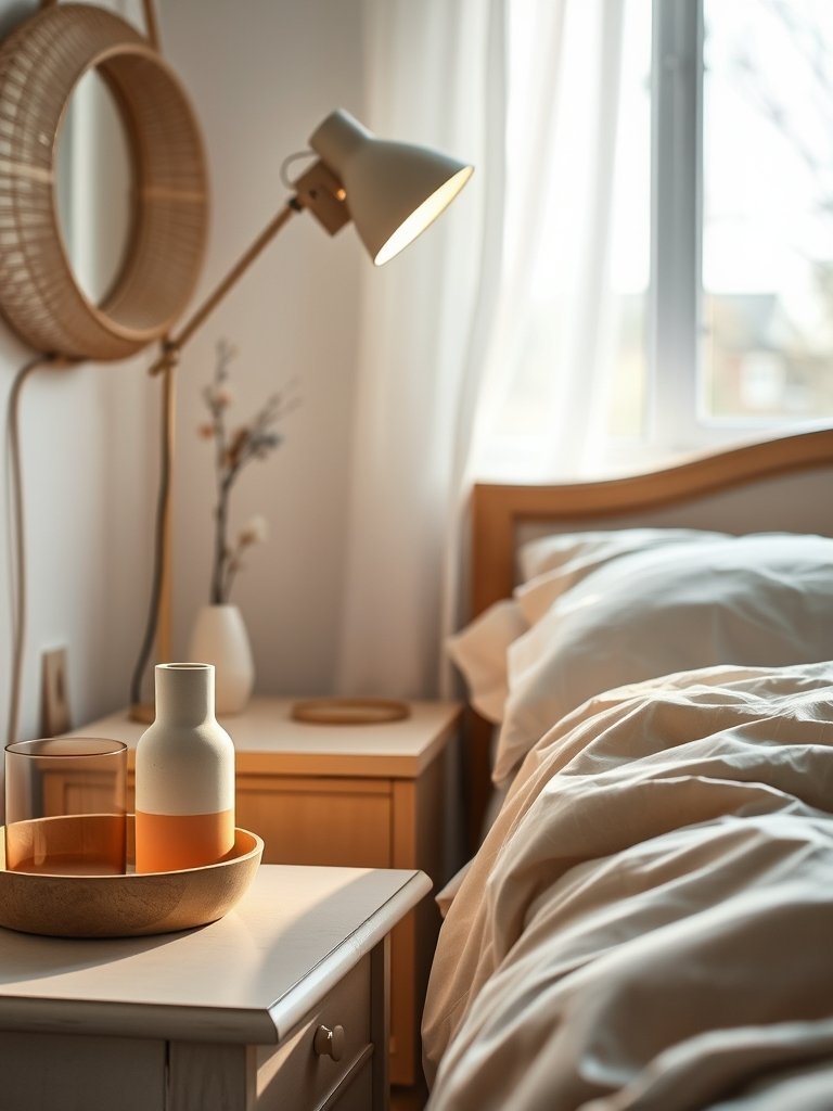 Choose Warm Bedside Lighting