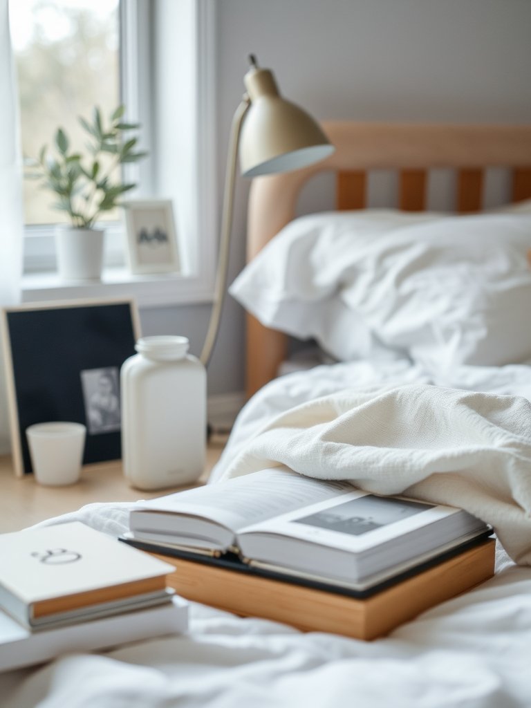 Clear The Bedside Clutter