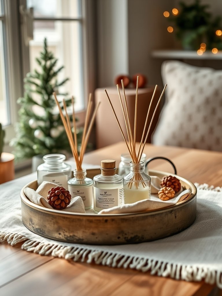 Create a Festive Fragrance Display Tray