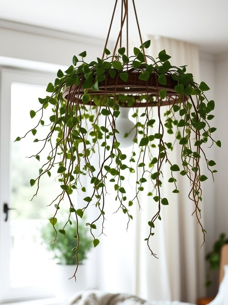 Create A Hanging Vine Chandelier