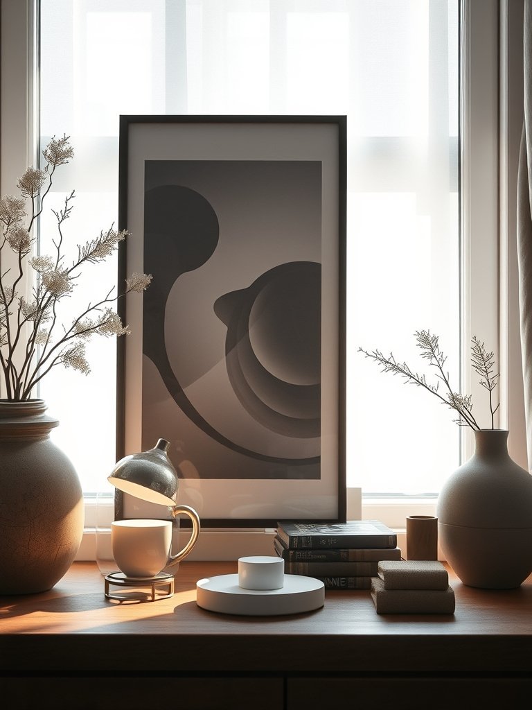 Display Art With Light