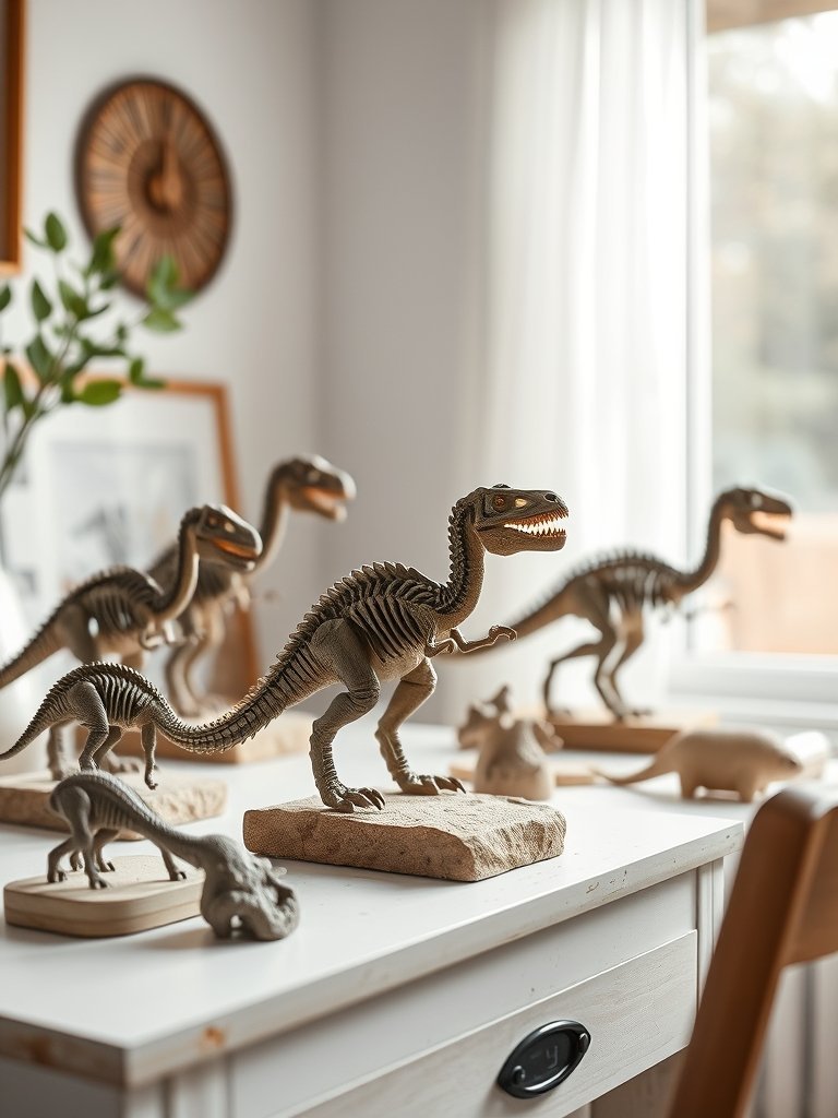 Display Fossil Casts On Desks