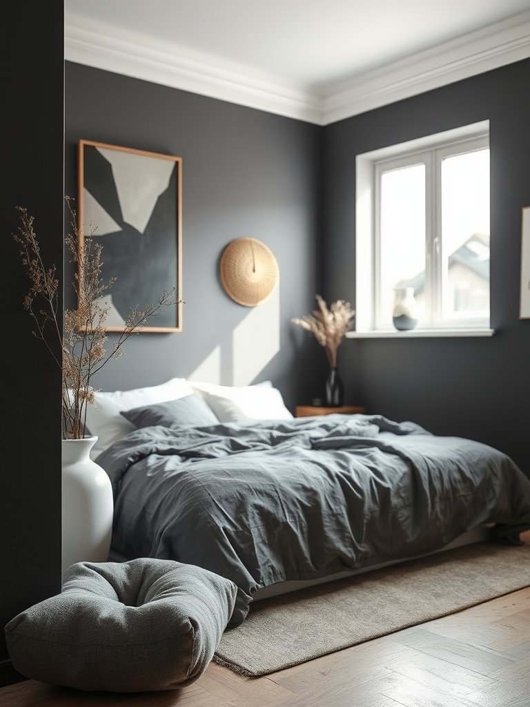 Dramatic Charcoal Black Paint
