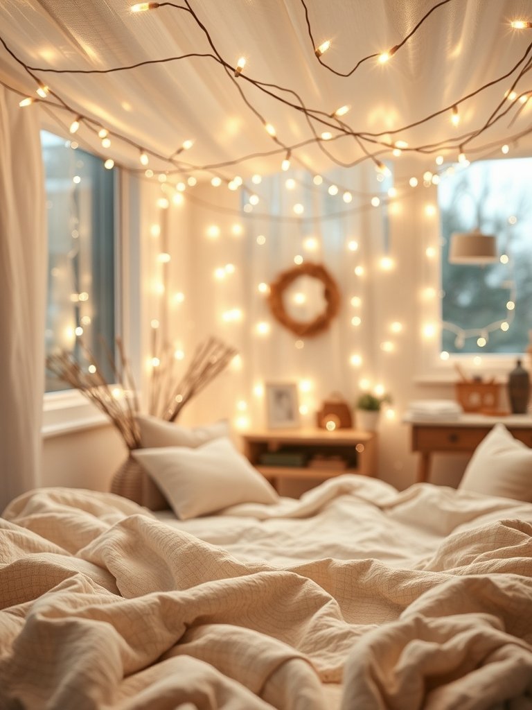 Fairy Light Canopy Glow