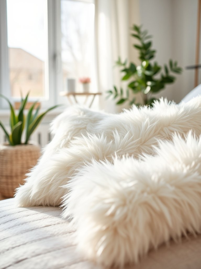 Faux Fur Throw Accents