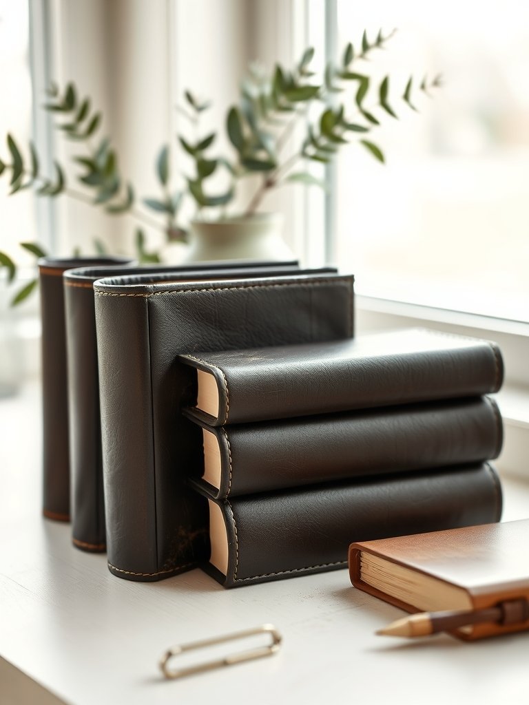 Faux Leather Book Covers