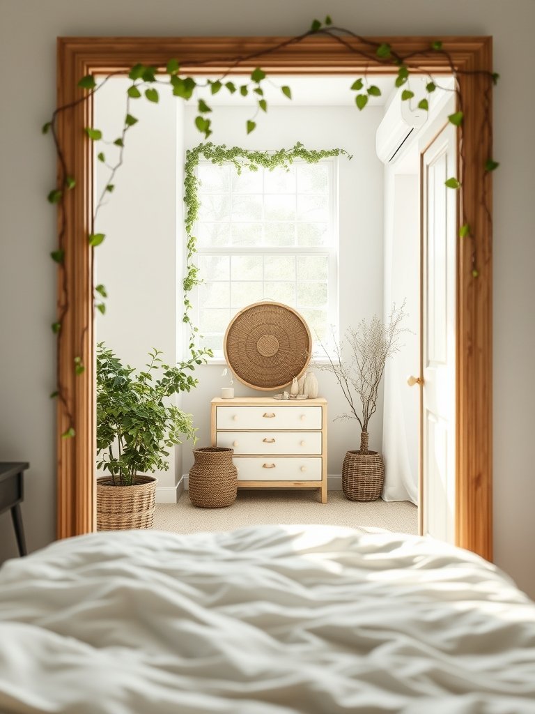 Frame Your Closet Doorway