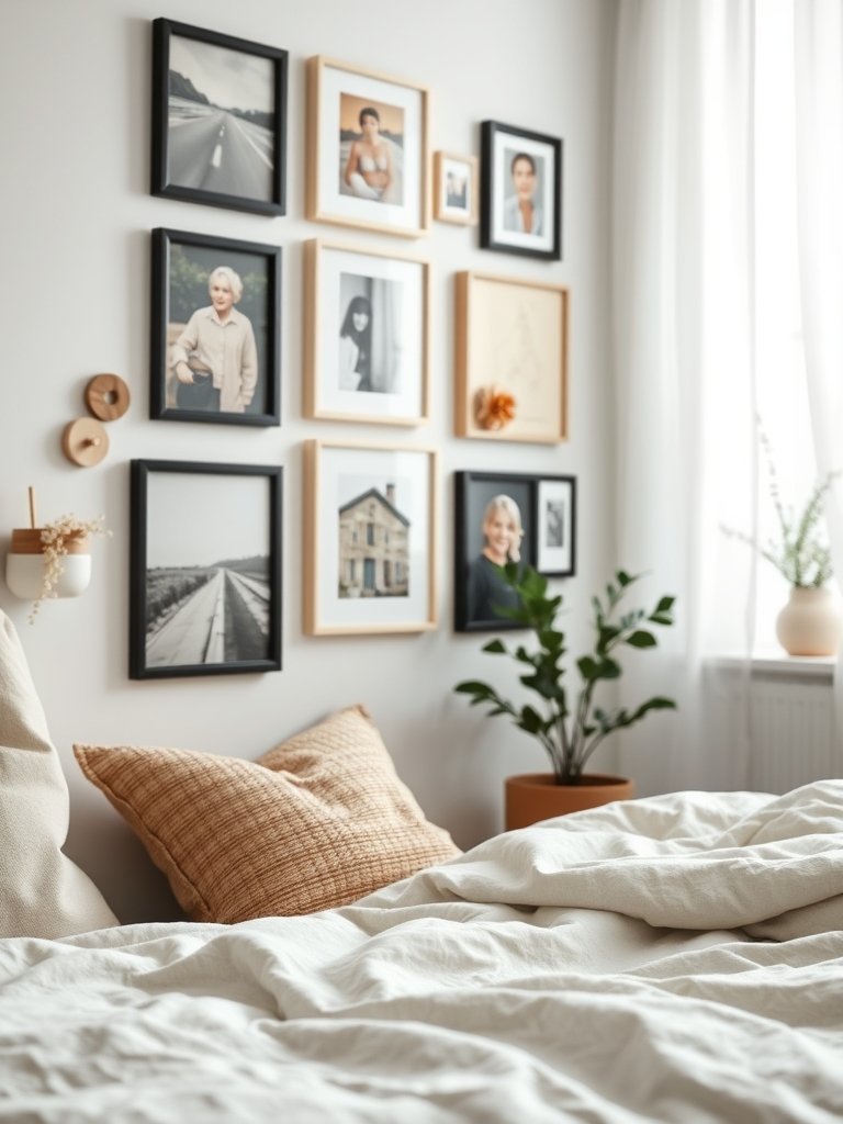 Gallery Wall with Personal Mementos