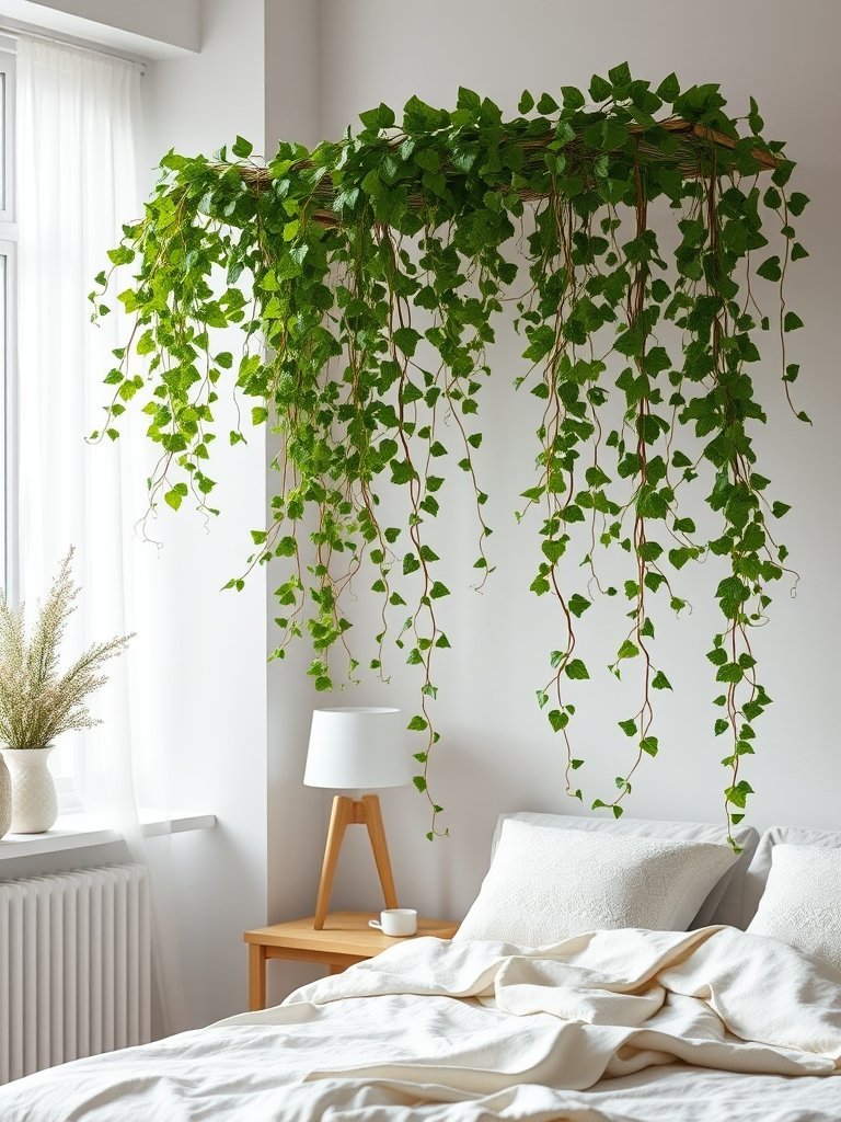 Hang A Cascading Vine Wall Canopy