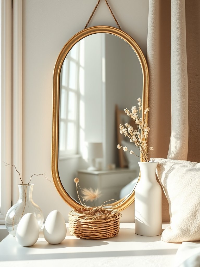 Hang a Mirror to Reflect Light