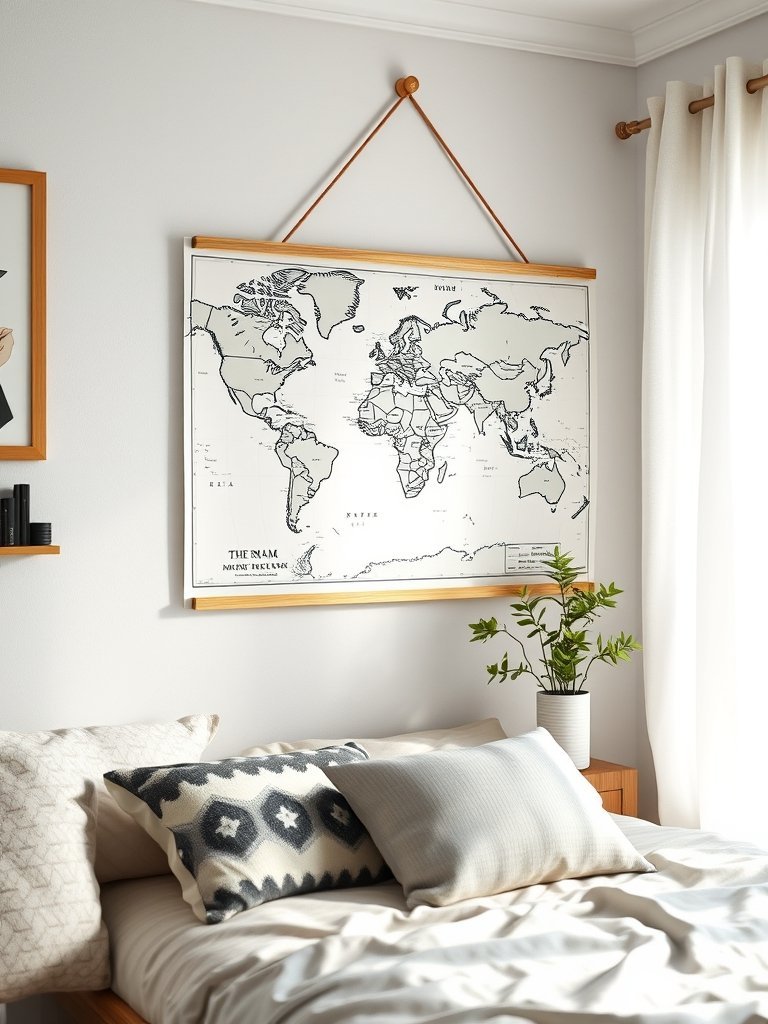 Hang A World Map