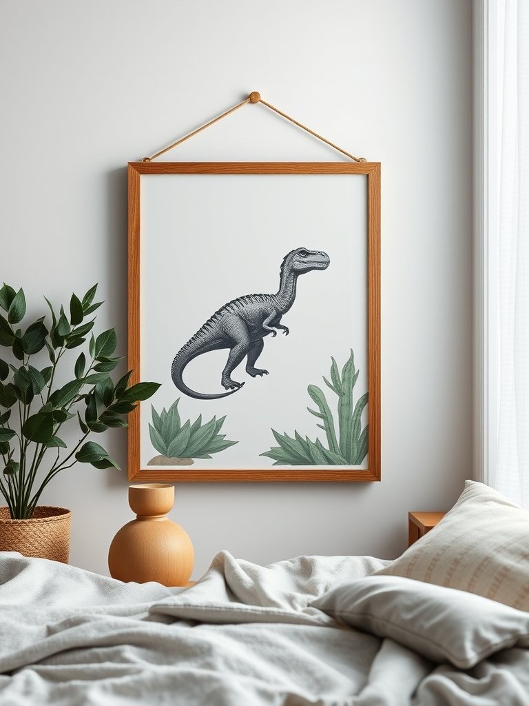 Hang Canvas Art In Wooden Frames