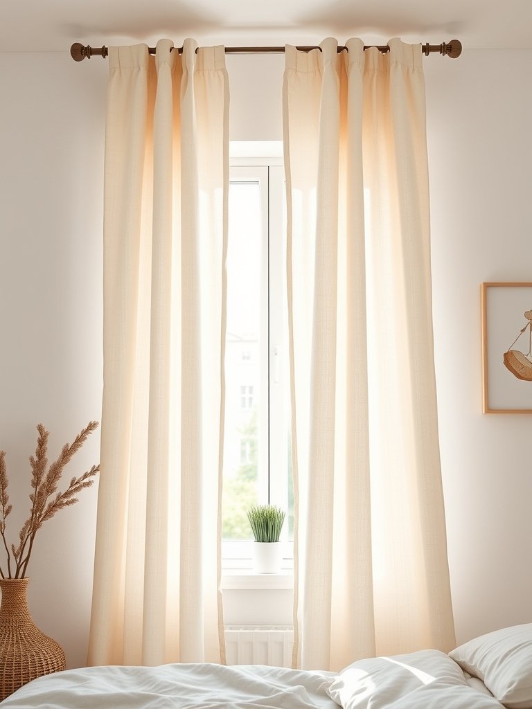 Hang Curtains From The Ceiling