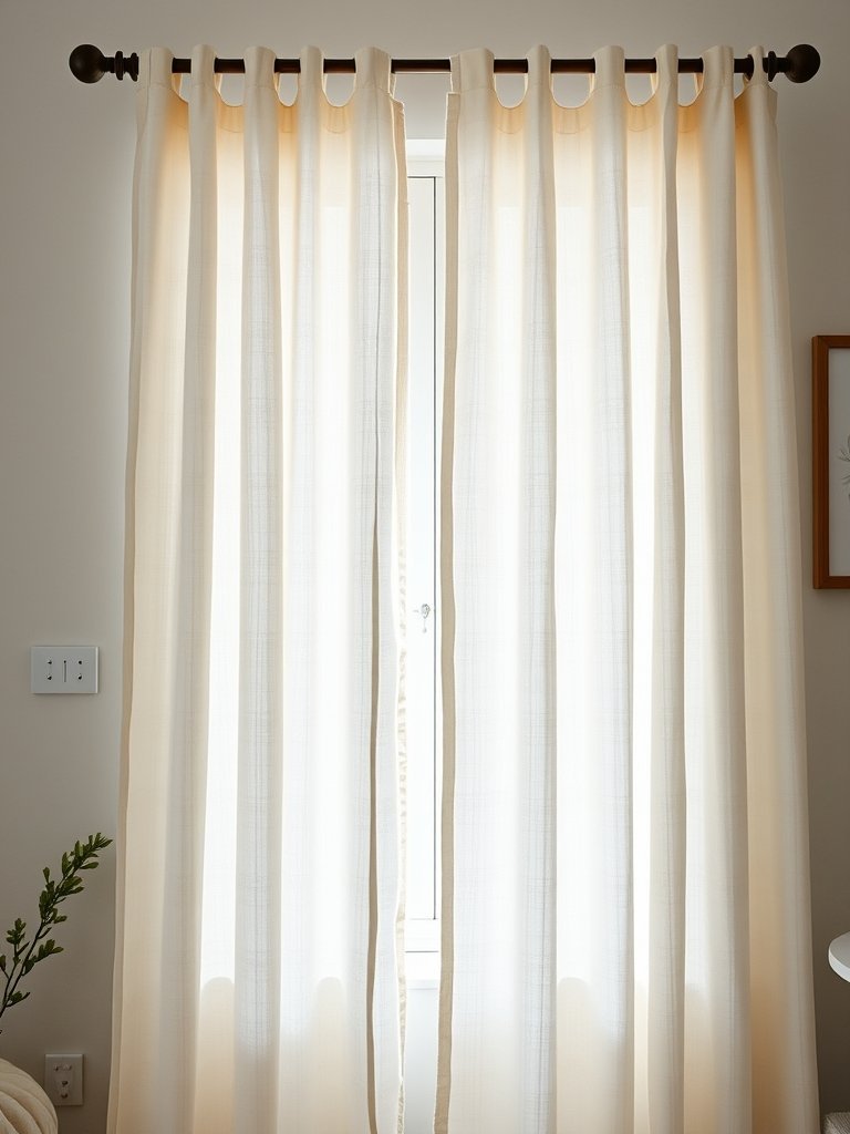 Hang Curtains Made of Linen