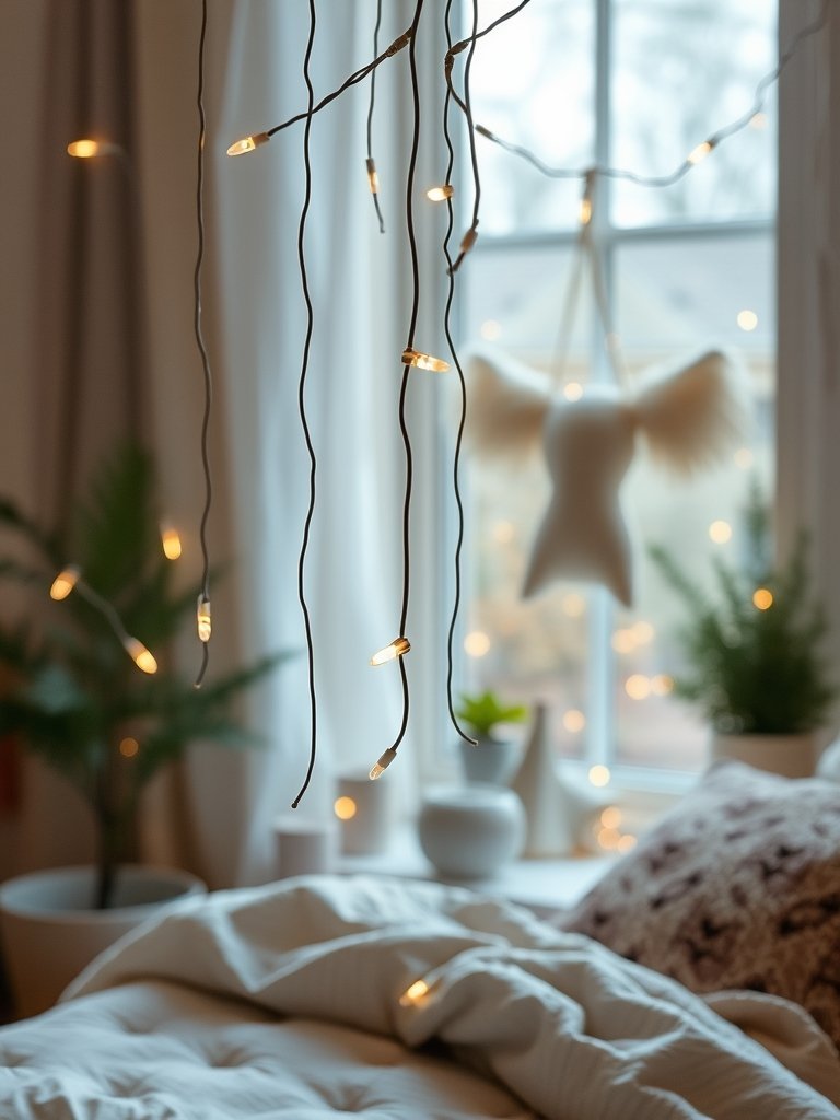 Hang Fairy Light Strands