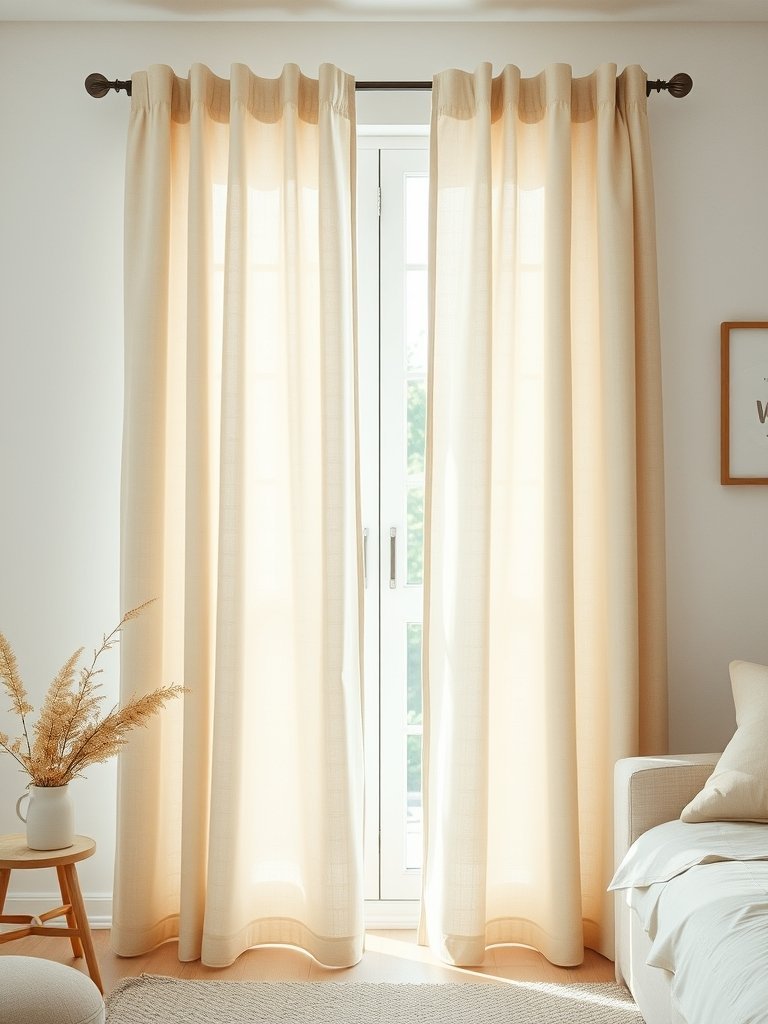 Hang Floor Length Curtains