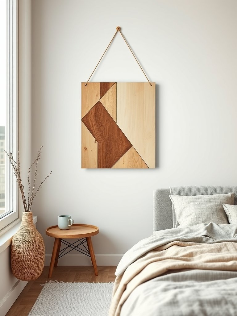 Hang Geometric Wood Wall Art
