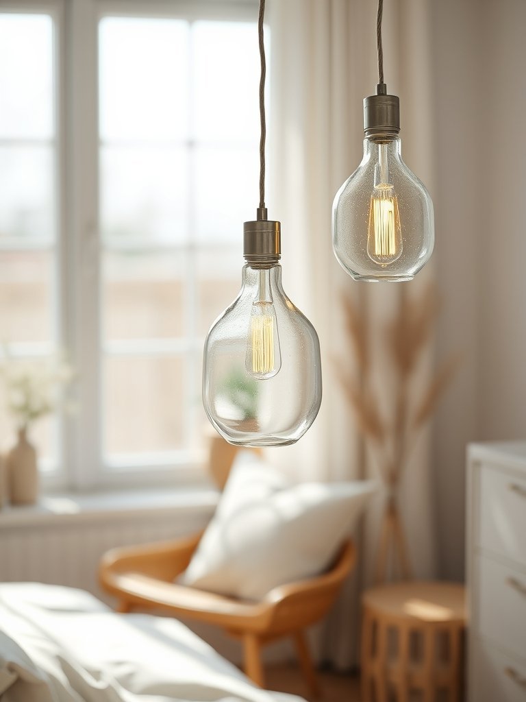 Hang Glass Pendant Lights