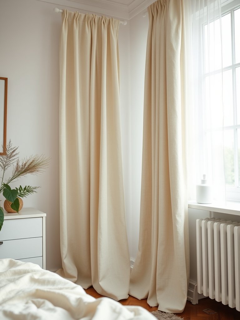 Hang Heavy Fabric Curtains