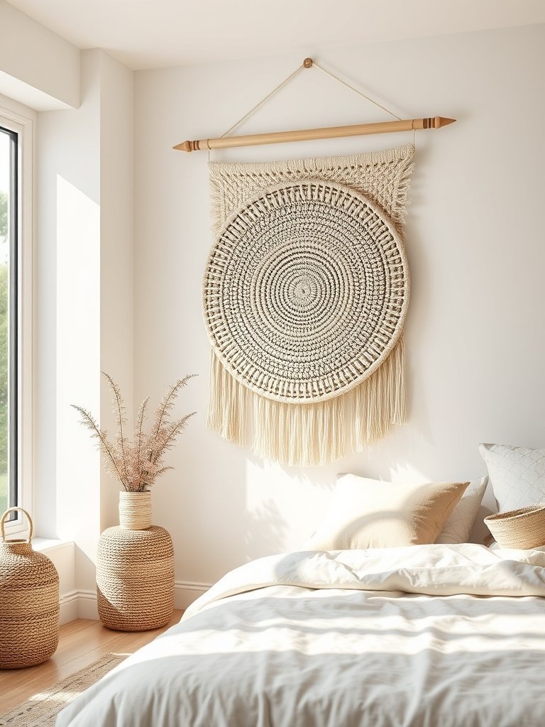 Hang Large Woven Wall Art