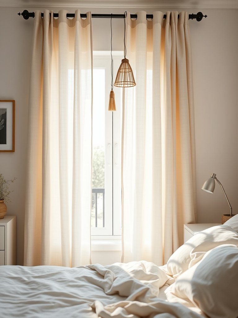 Hang Light Linen Curtains
