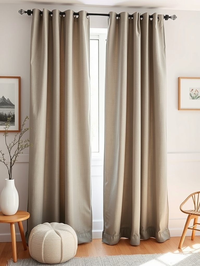 Hang Soft Blackout Curtains
