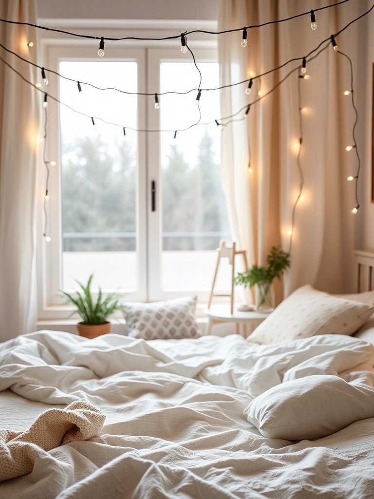 Hang String Lights Everywhere