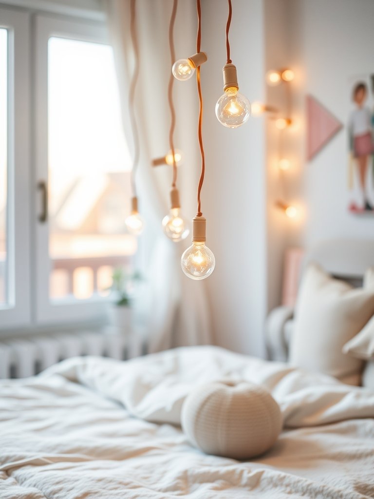 Hang String Lights For Glow