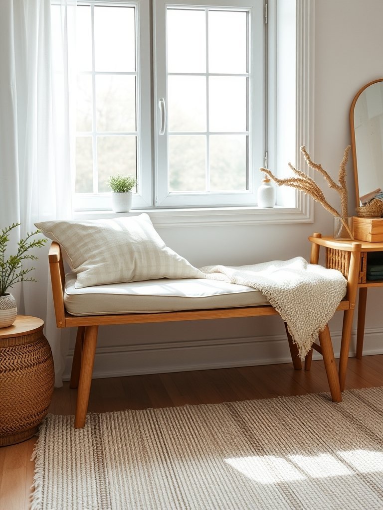 Include a Comfortable Bench