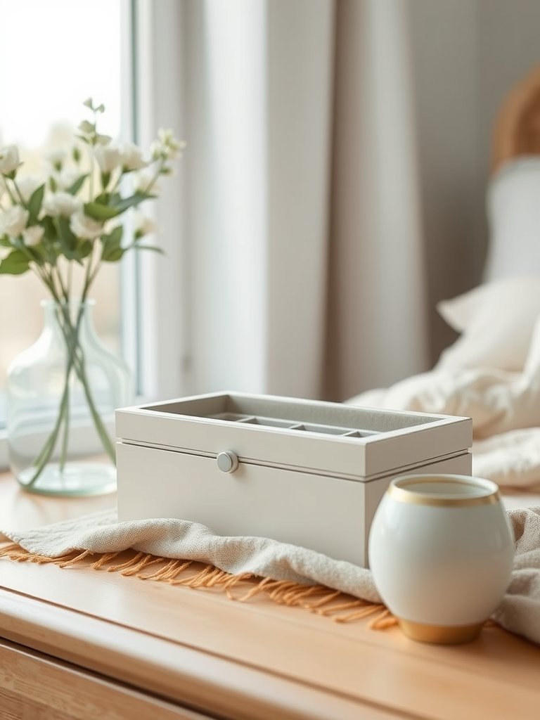 Incorporate a Decorative Jewelry Box